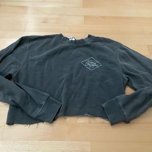 Used size small black stone brewery, sweatshirt